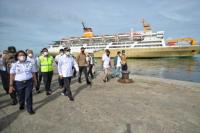 Menhub Cek Protokol Kesehatan Pelabuhan Ambon
