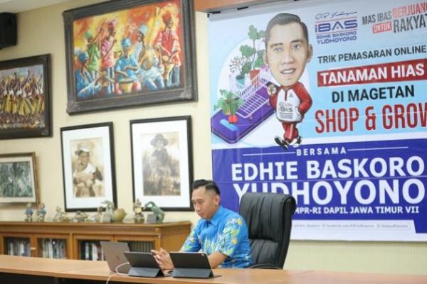 Dorong Tanaman Hias, Ibas Ingin Usaha Tanaman Hias terus Berkembang