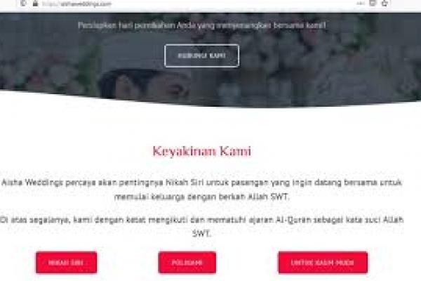 Organisasi Perempuan Minta Polri Usut Promosi Pernikahan Anak Aisha Weddings