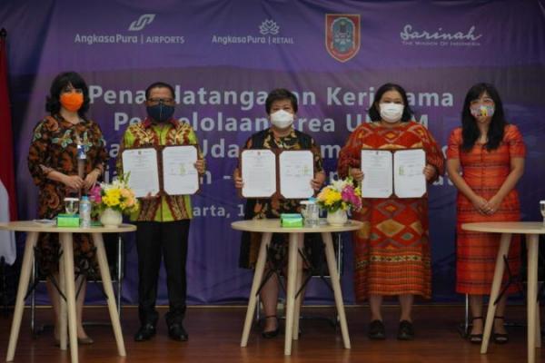 Angkasa Pura Retail Dukung Pengembangan UMKM Kalsel