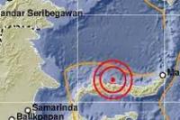 Gempa 5,8 magnitudo guncang Buol