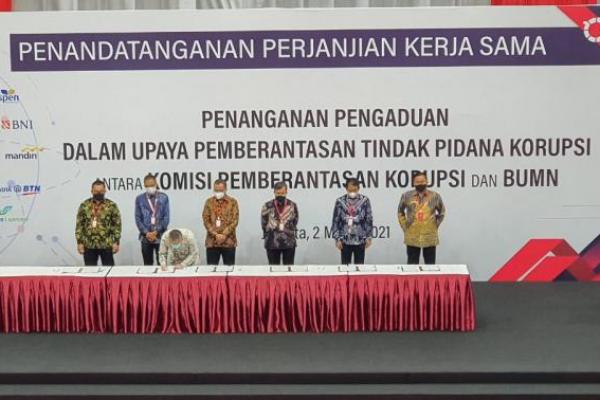 AP1 dan KPK Kerja Sama Pencegahan Korupsi dan Whistleblowing System 