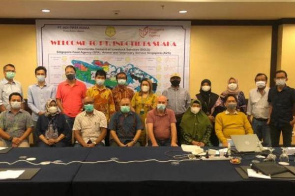 Alami Peningktan Implementasi Biosekuriti, Singapura Apresiasi PT Indotirta Suaka 