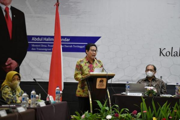 Rapat Sinkronisasi Program, Gus Menteri Paparkan Rumusan Rencana Kerja 2021-2024
