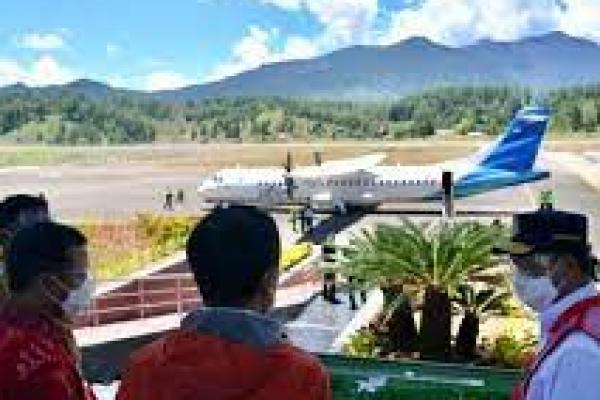 Presiden Jokowi resmikan Bandara Toraja di Sulsel dan Bandara Pantar di NTT