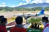 Presiden Jokowi resmikan Bandara Toraja di Sulsel dan Bandara Pantar di NTT