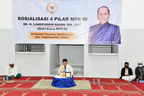 Syarief Hasan : Pesantren Tempat Mencetak SDM yang Memiliki Kompetensi dan Integritas