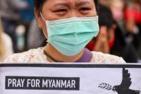 Ratusan Orang dari Komunitas Myanmar Kecam Kudeta Lewat Lagu Perjuangan