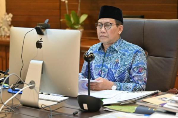 Pelantikan Masyarakat Ekonomi Syariah, Mendes PDTT Hadir Secara Virtual