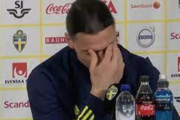 Ibra Menangis Saat Kembali Gabung Timnas Swedia