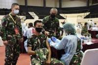  Pemerintah Berikan 130 Ribu Vaksin  dari AstraZeneca untuk Prajurit TNI