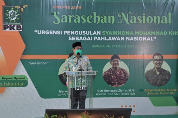 Pengusulan Syaichona Menjadi Pahlawan Nasional, Gus Menteri: Ini Tanggung Jawab Kita