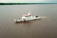 KPLP Kerahkan KN Jembio Cari Korban Tabrakan MV Habco Pioneer dengan KM Barokah Jaya