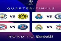 Perempat Final Liga Champions Dimulai Malam Ini