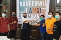 Rikando Somba Kembali Pimpin AMSI DKI Jakarta 