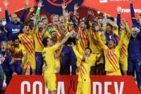 Barca Berhasil Jawara Copa del Rey setelah Tumbangkan Atletico 4-0