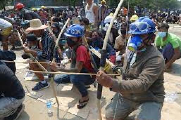 Korban Tewas Akibat Kudeta Militer Myanmar Jadi 738 Orang