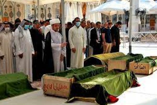 Korban Tewas Dalam Kebakaran di RS Baghdad  82 Orang