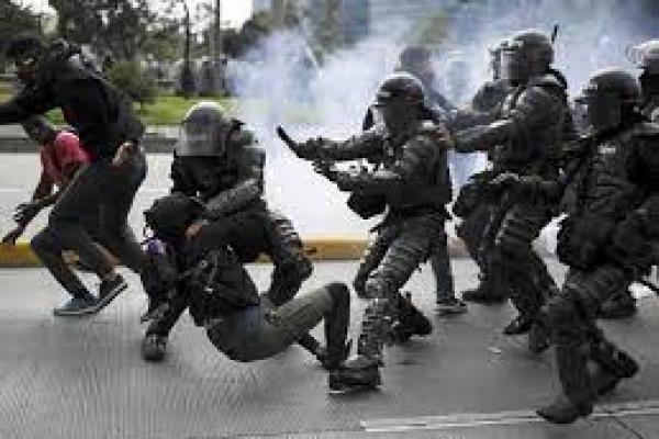 24 Tewas Dalam Aksi Protes Anti Pemerintah di Kolombia