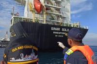 PLP Tanjung Uban Evakuasi Dua Kapal Tubrukan di Perairan Lagoi Bintan