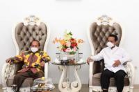 Bertemu Plt Gubernur Sulsel, Syarief Hasan: Transparansi Harus Menjadi Prioritas di Pemda