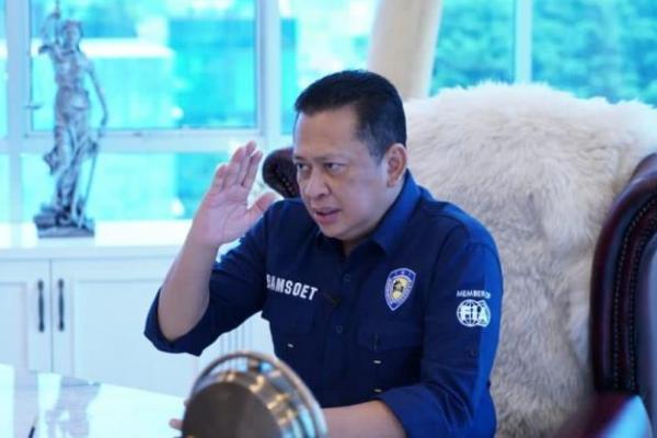 Bamsoet Terima Ucapan Selamat Idul Fitri Dari Ketua Parlemen Singapura