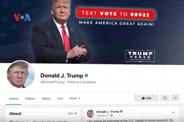 Akun Facebook Donald Trump