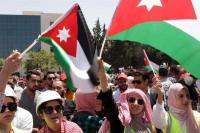 Kutuk Serangan Israel, Ribuan Warga Yordania Berkumpul di Perbatasan Palestina