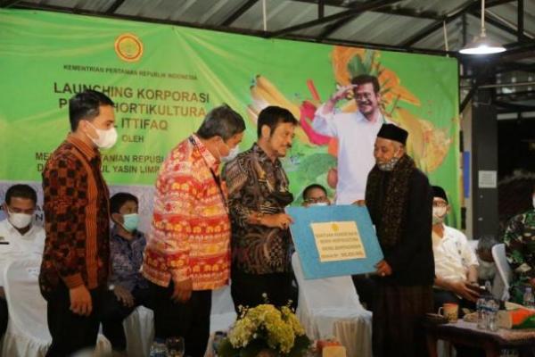 Kementan Launching Korporasi Petani Hortikultura Pondok Pesantren di Bandung