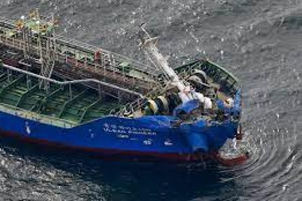  Kapal Jepang Tabrakan Dengan Kapal Tanker, 3 Orang Hilang