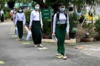 Sekolah Kosong di  Tahun Ajaran Baru Myanmar