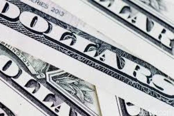 Dolar Menguat Tipis