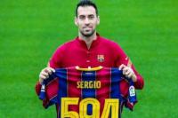 Jelang Euro 2020, Sergio Busquets Positif Covid-19 