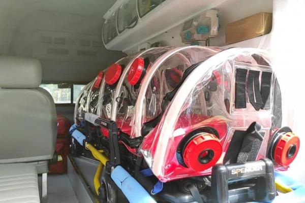 Percepat Penanganan Covid-19, AP II Bantu Ambulance untuk Pemda Banten