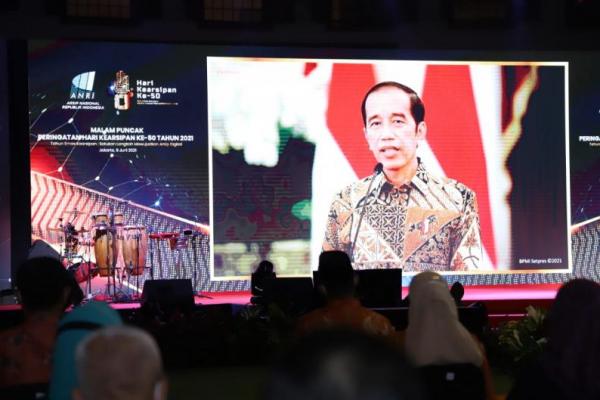 Presiden Sampaikan Digitalisasi Arsip Sebuah Keharusan