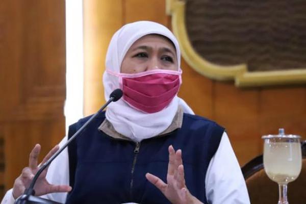 Khofifah Indar Parawansa Kembali Positif Covid-19