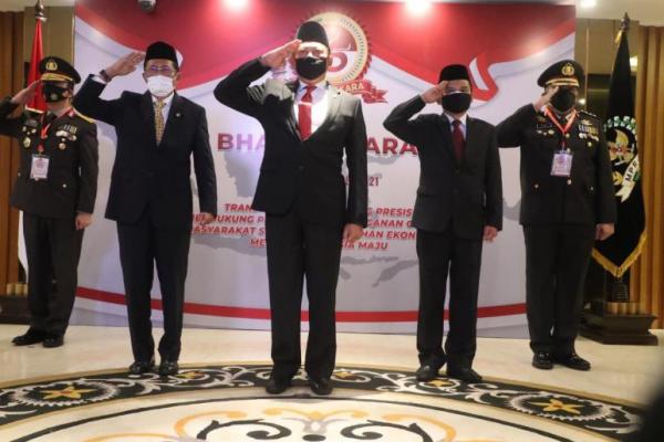 HUT Bhayangkara ke-75, Bamsoet Apresiasi Opini WTP dari BPK