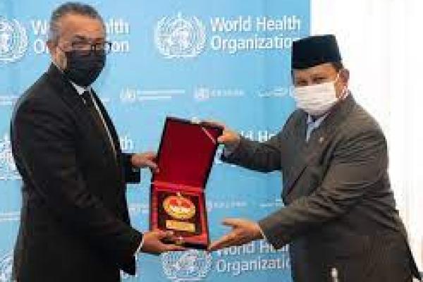 Prabowo ke Swiss Bertemu Dirjen WHO