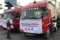 Pertamina Kerahkan 27  ISO Tank Untuk Penanganan Covid-19