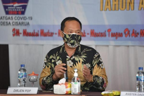 Kemendes PDTT Pantau Penyaluran BLT Dana Desa di Sukabumi 