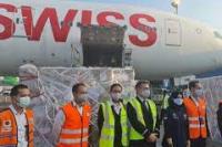 Indonesia Terima 13 Ton Peralatan Medis dari Swiss