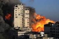  Tentara Zionis Israel Bom 2 Lokasi di Gaza
