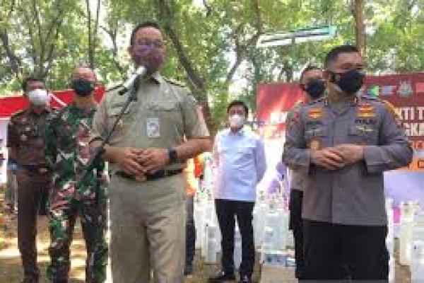  Anies: Penyelundup Tabung Oksigen Pelaku Kejahatan Kemanusiaan