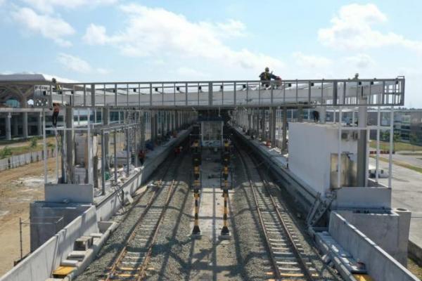 Pembangunan Stasiun KA Bandara YIA Capai 41 Persen