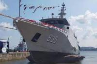 Kapal Perang Baru Buatan Sendiri KRI Pollux-935 Perkuat Alutsista TNI AL