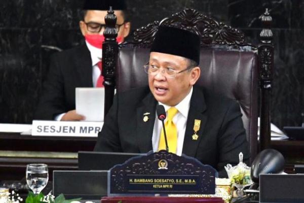 Pidato Sidang Tahunan MPR Bamsoet  Apresiasi Semua Pihak Dalam Penanganan Covid-19