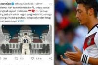 Mesut Ozil Ucapkan Selamat HUT Kemerdekaan Indonesia