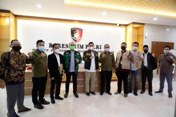 Tiga Banom PPP Sambangi Bareskrim Polri Laporkan Muhammad Kece
