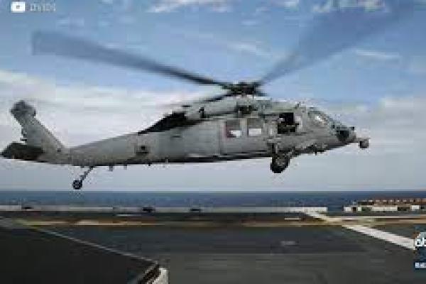  Helikopter Angakatan Laut AS Jatuh di Lepas Pantai San Diego