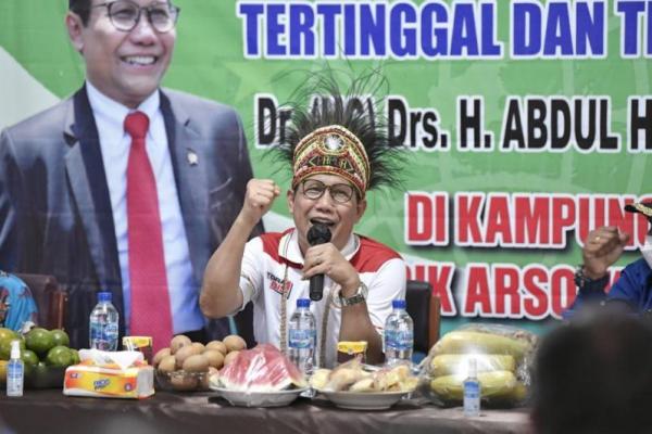 Blusukan ke Papua, Gus Menteri Optimistis Desa Bisa Mandiri